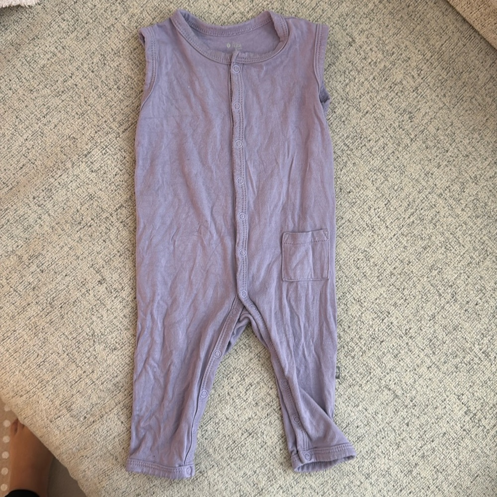 Kyte Baby Purple Sleeveless Romper